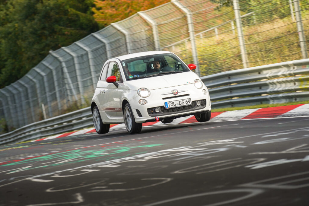 Fiat 500 mit Chiptuning auf der Nürburgring Nordschleife