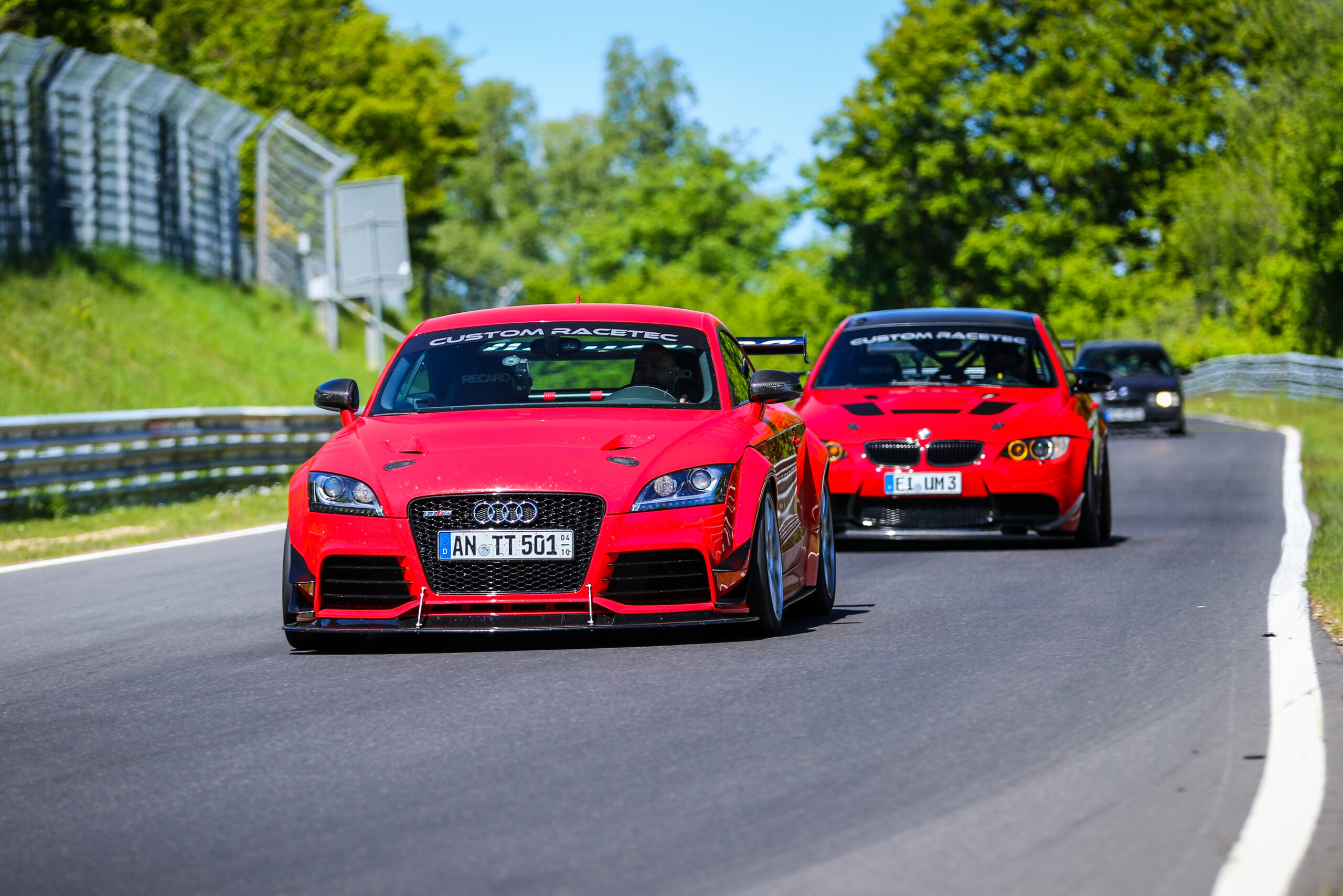 Audi TT RS auf der Nordschleife