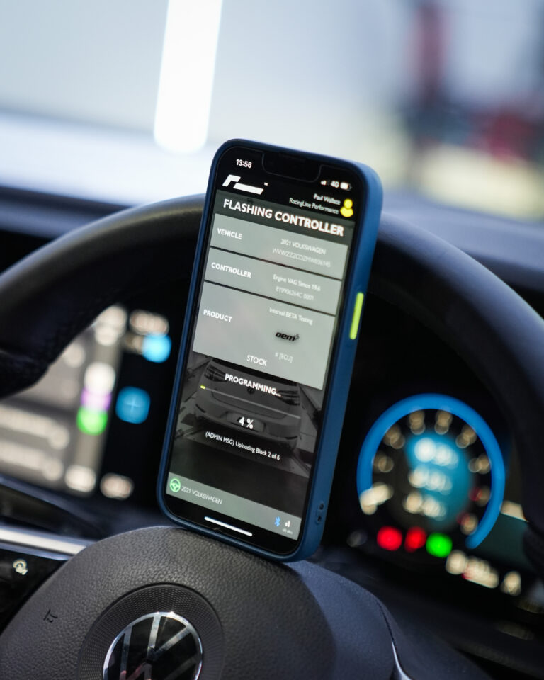 PDM-App auf dem Smartphone im Fahrzeug